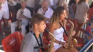 GERARDILLO Y SUS MUCHACHOS EN AGUILAR DEL RIO ALHAMA 15- 08- 2019.