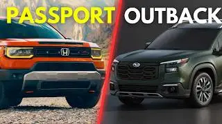 HONDA PASSPORT против SUBARU OUTBACK: сравнение реальных возможностей.
