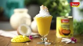 #mangopulp #swad Mango Smoothie made with Alphonso Mango Pulp l Mango Smoothie | SWAD Mango Pulp