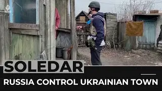 Russia says its forces have taken control of Ukraine&rsquo;s Soledar