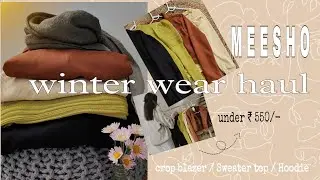 Meesho Winter Wear Haul | Winter Wear haul 2022 #meeshowinterhaul