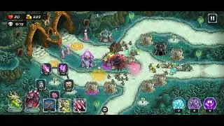 Kingdom Rush 5. DeepLeaf Outpost Impossible Mode.