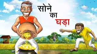 सोने का घड़ा | SONE KA GHADA | HINDI KAHANIYA | HINDI STORIES @anmolmathur87