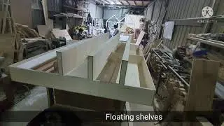 Exhibition Booth: Stage Platforms & Display Floating Shelves