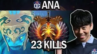 OG.ANA MORPHLING WITH 23 KILLS - DOTA 2 7.27 GAMEPLAY