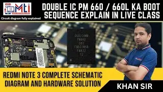 Double Power IC PM660 और PM660L मोबाइल मे कैसे काम करता है | Redmi Note 3 Complete Schematic Diagram