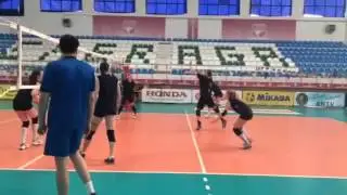 Kazakhstan Women team training in Algiers