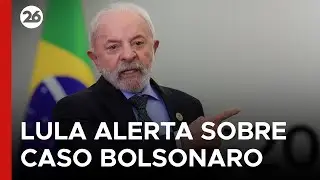 🇧🇷 BRASIL | La advertencia de Lula sobre la posible reducci&oacute;n de la condena de Bolsonaro