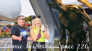 FIRST TIME ON COSMIC REWIND (NO SPOILERS!) AND DINNER AT SPACE 220! July 2022