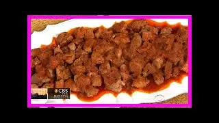 Chef asha gomez's pork vindaloo on the dish