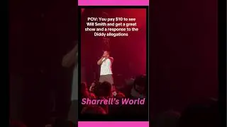 Will Smith says he's not involved with Diddy parties #sharrellsworld #diddy #seancombs