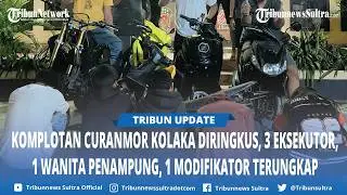 Police Arrest 4 Men and 1 Woman Specializing in Motorcycle Theft in Kolaka, Southeast Sulawesi