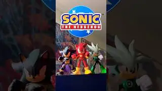 Unboxing & Posing Sonic x DC Power vs Speed 4-Pack! #actionfigures #sonic #dc #shadow #shorts #fypシ