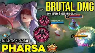 PHARSA BEST BUILD 2026 | BUILD TOP 1 GLOBAL PHARSA GAMEPLAY | MOBILE LEGENDS✓