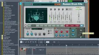 Reason Drum Kits presets library