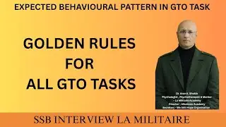 SSB Golden Rules for All GTO Tasks