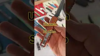 Ultratech knife by SteelBro. BLADE exhibition, Moscow, fall 2025.