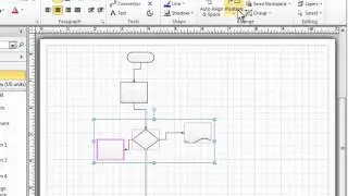 Microsoft Visio  2010  Auto-align, auto-space, and re-layout shapes    www.windowstechet.com
