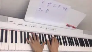 【流行歌伴奏教學】#2 新一代婚禮/求婚主題曲《我的宣言》(新)
