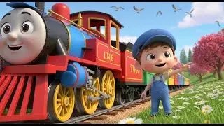 Safari Train Adventure! 🚂 Wild Animal Song for Toddlers & Kidscmp