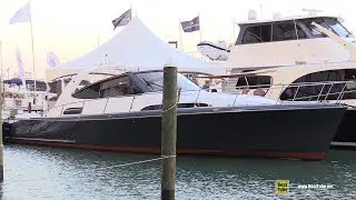 2019 Palm Beach GT50 Luxury Yacht - Walkthrough - 2019 Miami Yacht Show