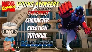 DCUO Young Avengers Patriot Character Creation Tutorial