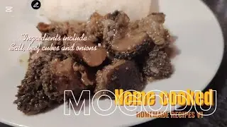 How to Make Delicious Mogodu | South African Tripe Recipe