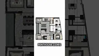 DISE&Ntilde;O ARQUITECT&Oacute;NICO E INTERIOR PARA LUJOSO DEPARTAMENTO EN LA CDMX #arquitectura #interiordesign