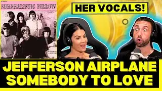 SHEESH!  A CREATIVE POWERHOUSE! First Time Hearing Jefferson Airplane - Somebody To Love Reaction!