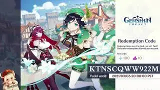 C&oacute;digos de Canje(1.4) - Genshin Impact