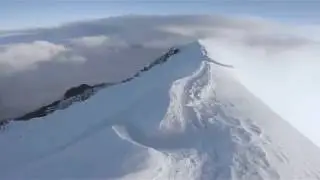 Zejście do schroniska Go&ucirc;ter. [Mont Blanc]