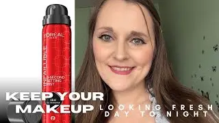 L'Oreal 3 Second Setting Mist Honest Review | Take your makeup from day to night without fading