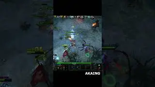 DOTA 2 | AKAING BROODMOTHER how the defense opens up 2 #akaing #dota2 #broodmother #web #abyss