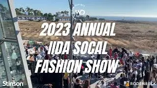 First Place at the 2023 IIDA SoCal Fashion Show | Westgroup Designs' 'Pointillism'
