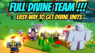 I got a Full team of Divine Units !!! Easy way to get Divines !!! - Anime Fighters