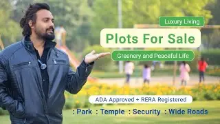 120 Sq yrd Plot for sale Agra's Luxurious township with so many amenities | Property in agra