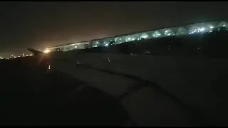 flight take off video | flight take off night video from kuwait to mumbai