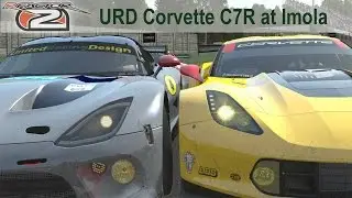 rFactor2 - United Racing Design - Corvette C7R EGT at Imola