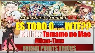 [FGO] NA **GACHA ROLL FOR Tamamo-no-Mae (Lancer 5★)** FP GACHA TRICK - PART 1 (210 SQ)