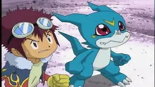 Digimon Season 2 ~ Davis Begs The Digimon Emperor To Spare Friends