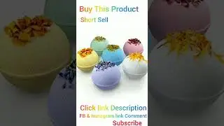 Organic bath bombs |Organic Bath Bombs Gift Set For Women All Natural | #Organicbombs #shorts