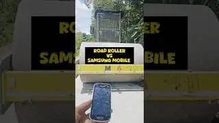 Road roller Vs Samsung duos 😱 || #shorts #shortsfeed #short #samsung #roadroller #experiment #yt