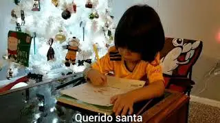 Carta de Andy para los Tigres UANL🐯☃️🎄 #tigresuanl #navidad #ligamx