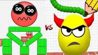 Draw To Smash Vs Hide Ball Brain New UPDATE Satisfying Double Walkthrough Merge Gameplay TapZone!