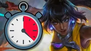 Nilah's ability reveal in as close to a minute as possible