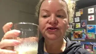 Heidi's morning milk Kefir shots!