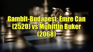 Gambit-Budapest: Emre Can (2520) vs Muhittin Buker (2068)