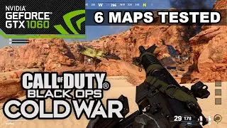 Call of Duty: Black Ops Cold War - Multiplayer | GTX 1060 6GB + i5 8400 [1080p - Optimal Settings]