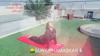 SuryaNamaskar by #Yogini #Deeptisharmaofficial #happymakarsankranti