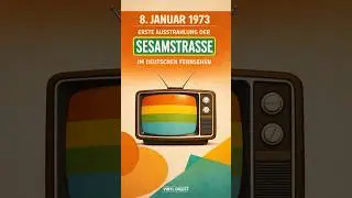 Sesamstrasse | Erstausstrahlung 08/01/1973